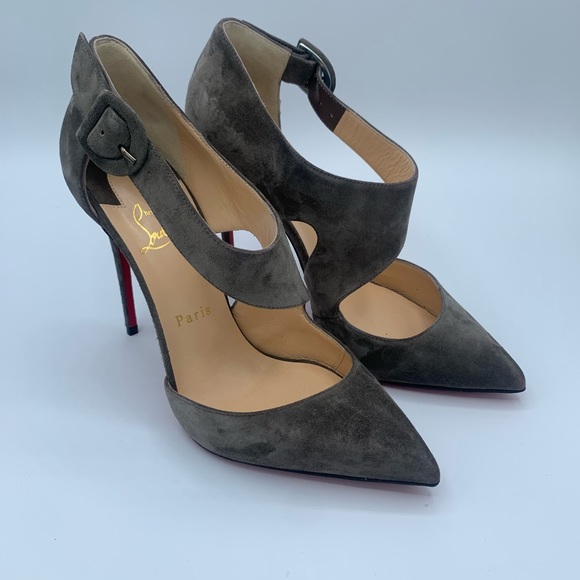 Christian louboutin sharpeta 100 beau velours - Picture 2 of 9